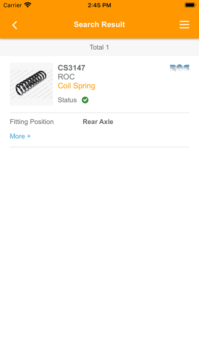 ROC Catalogue Screenshot
