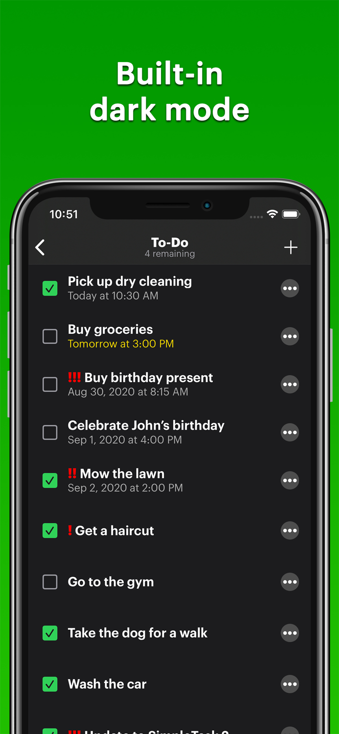 SimpleTask Organize your life