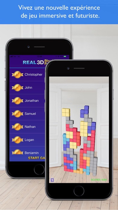 Screenshot #3 pour Real 3D Block Puzzle Pro