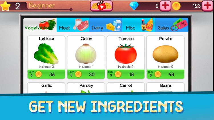 Cookbook Master: Food Games screenshot-3