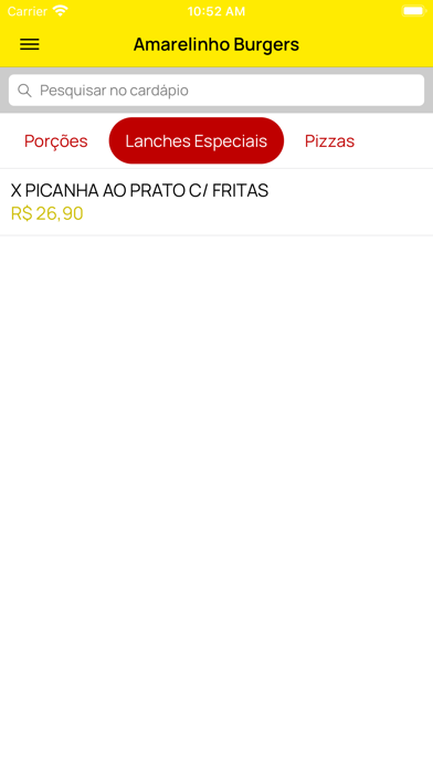 Amarelinho Burger's Screenshot