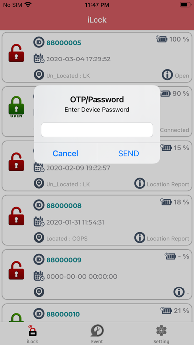 App screenshot