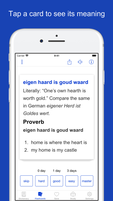 Dutch Idioms and Proverbs Screenshot