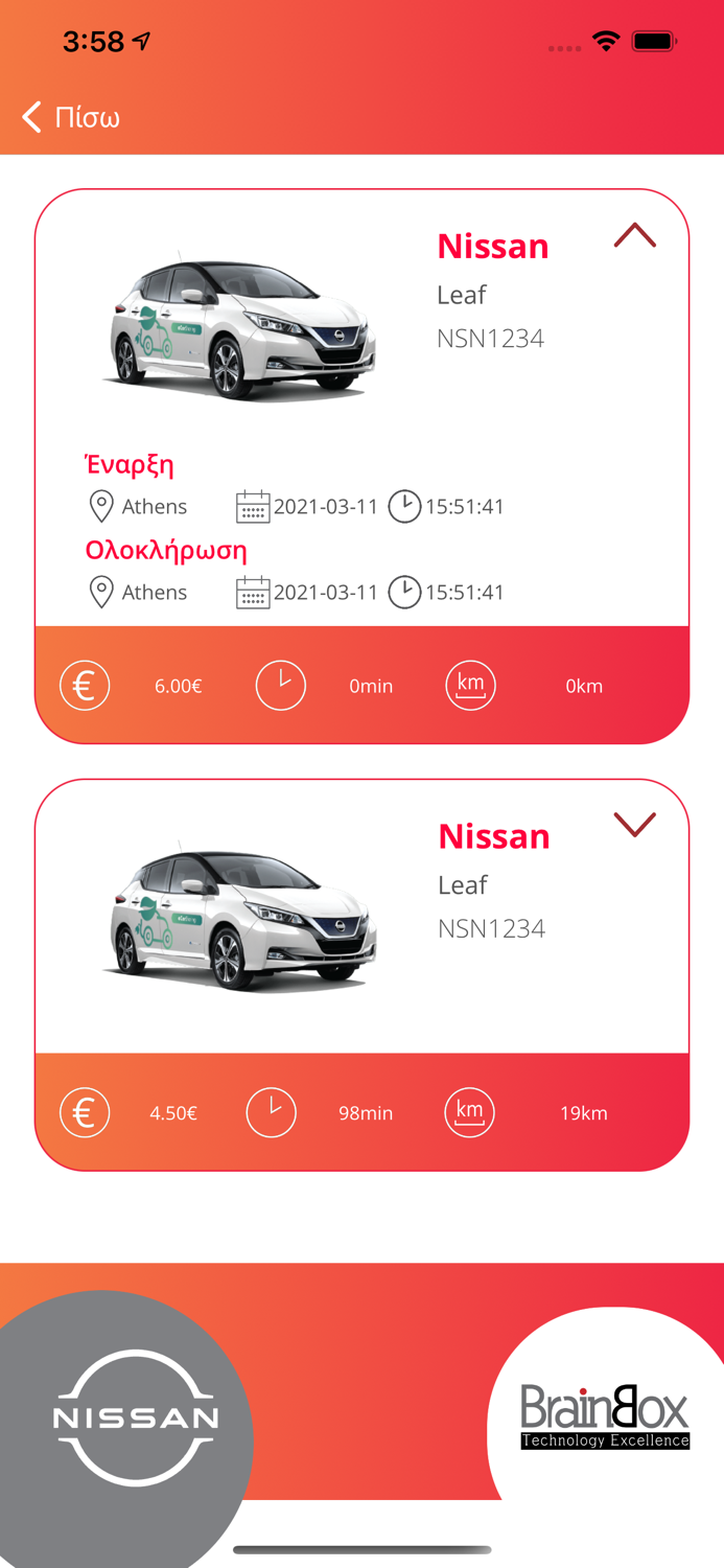 Nissan eCarSharing