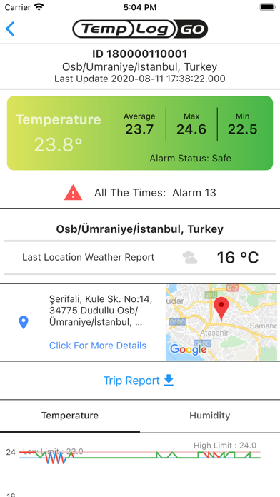 TempLogGO Screenshot