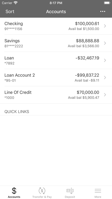 Sioux Valley CCU Screenshot