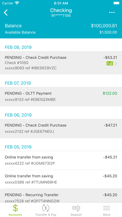 My Mid Carolina CU Mobile Screenshot