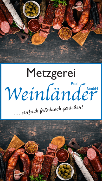 Metzgerei Weinländer Screenshot
