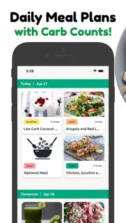 low carb diet app iphone screenshot 3