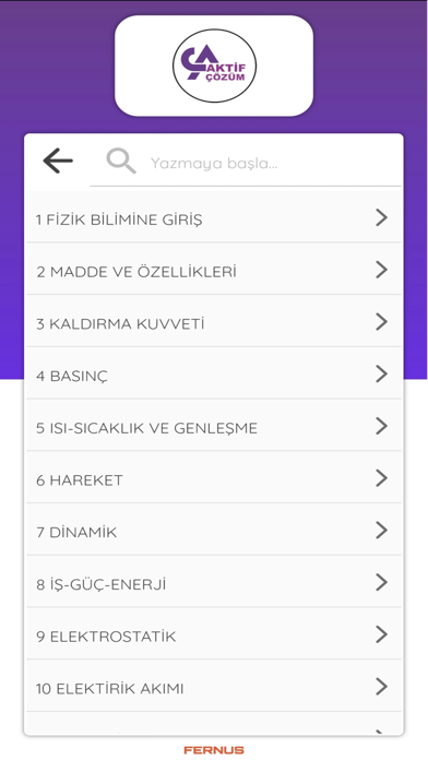 Aktif Çözüm Screenshot