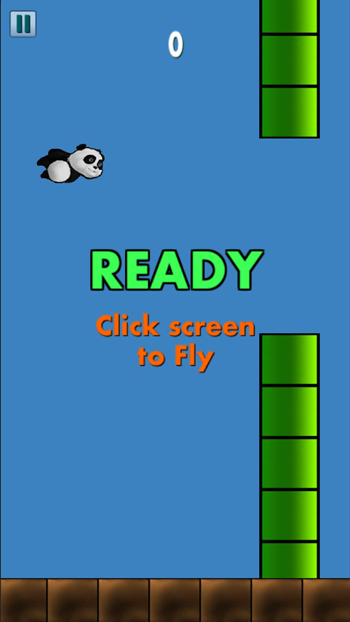 Flappy Yoga Panda