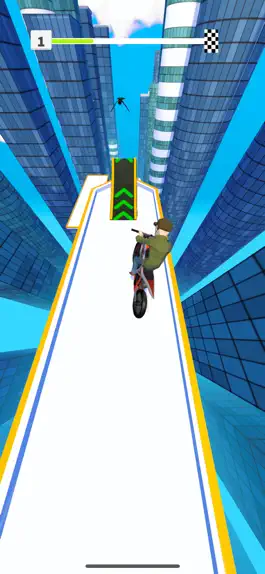Game screenshot Sky Bike 3D hack