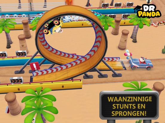 Dr. Panda Racers iPad app afbeelding 3