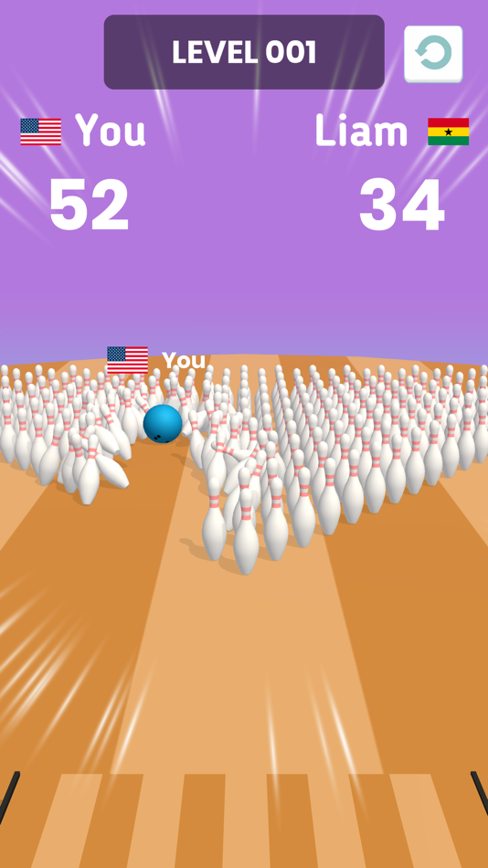 #3. Bowling Run 3D (iOS) 由: Basement Apps, Inc.