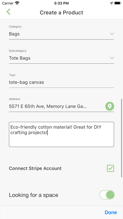Tkrm Market Screenshot