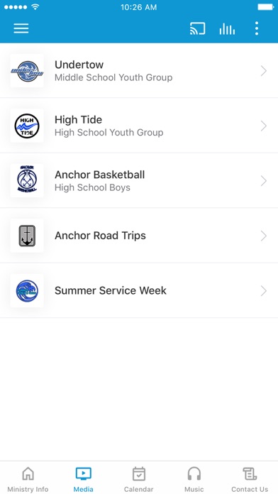 Harderwyk Student Ministries Screenshot