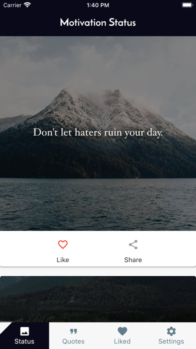 Motivational Quotes & Status Screenshot