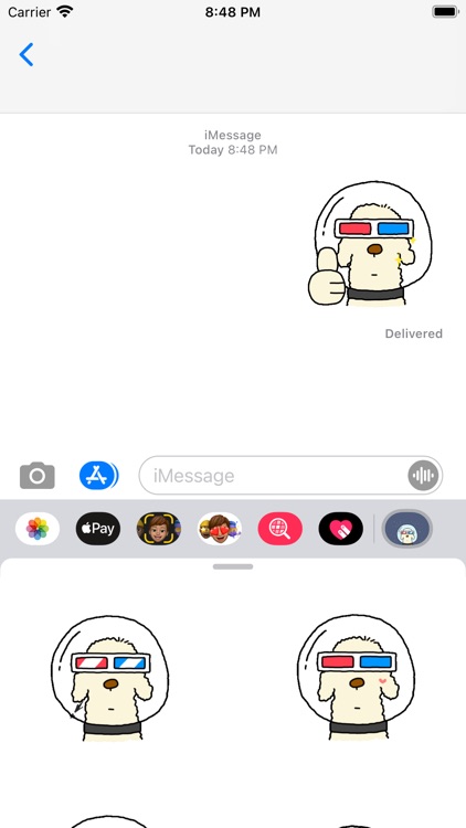 Space Dog 3D Moving