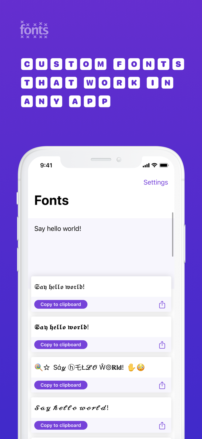 Fonts Cool Text and Symbol Art