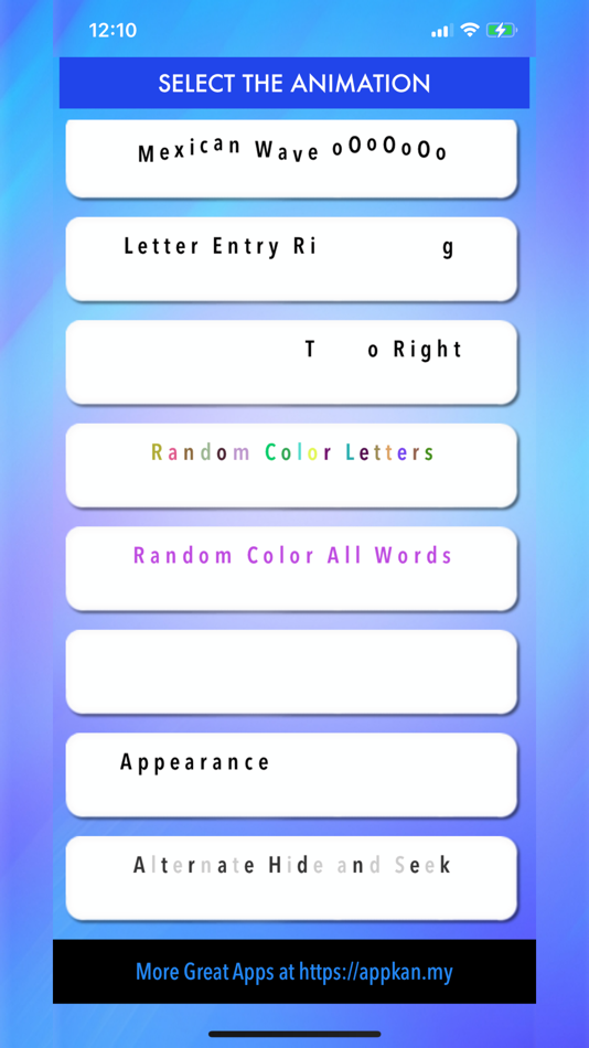 #2. Message Animator (iOS) 게시자: aZeR DiLLs