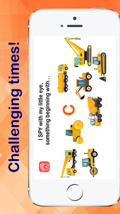 I spy truck; First word kids 1.3 IOS -