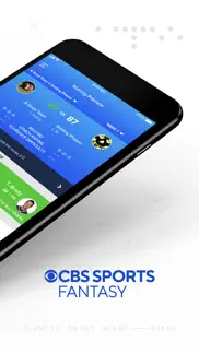 cbs sports fantasy iphone screenshot 2