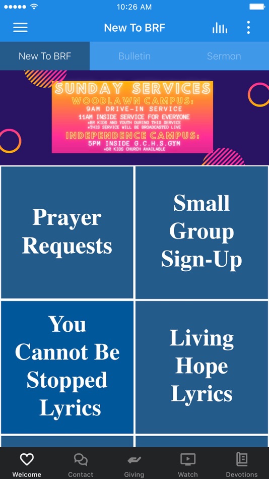 #1. Blue Ridge Fellowship (iOS) 由: Blue Ridge Christian Fellowship