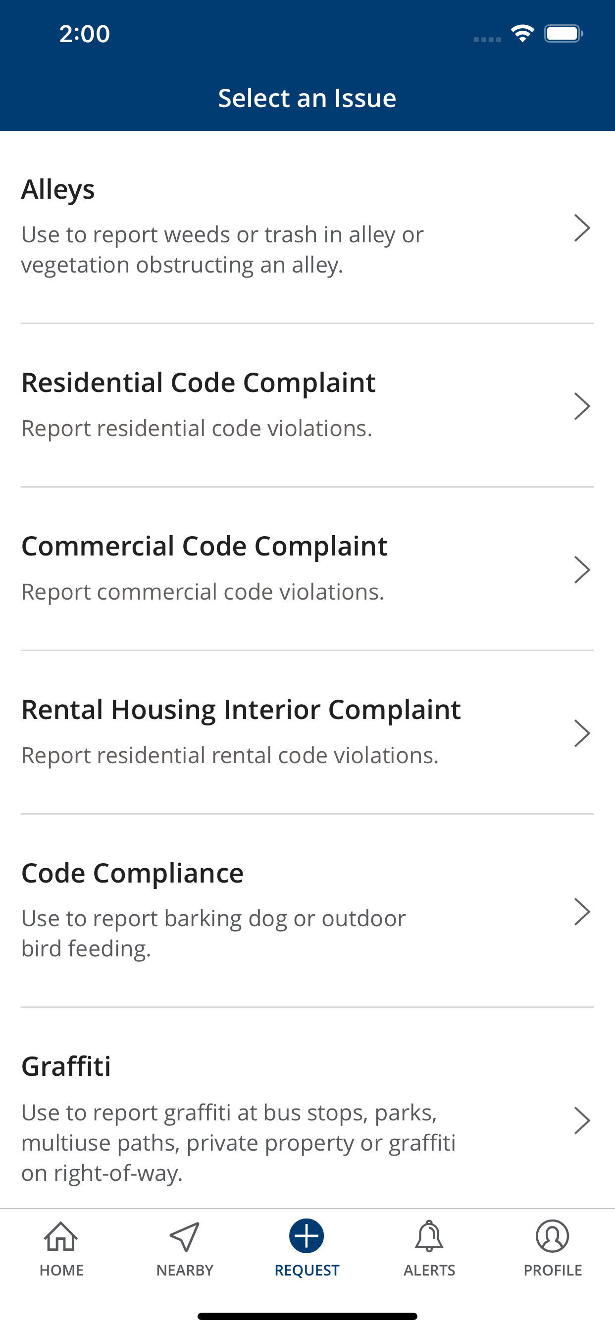 Tempe 311 App