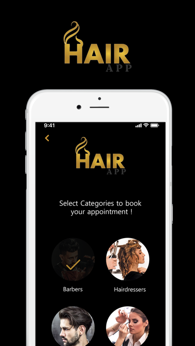 Hair Application Screenshot