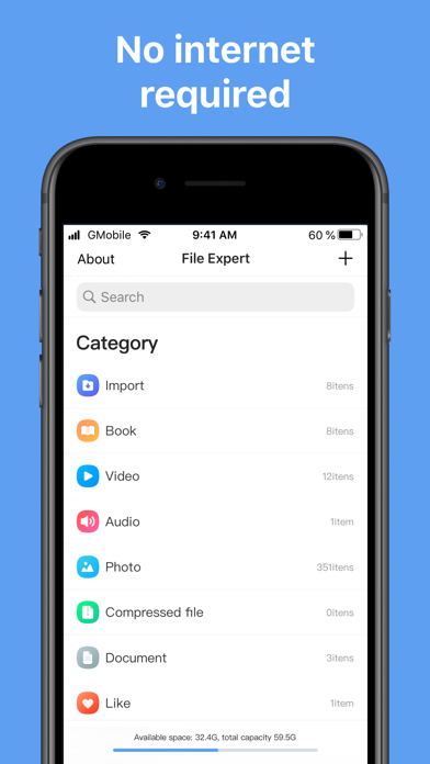 Screenshot #1 pour File Expert – A file manager