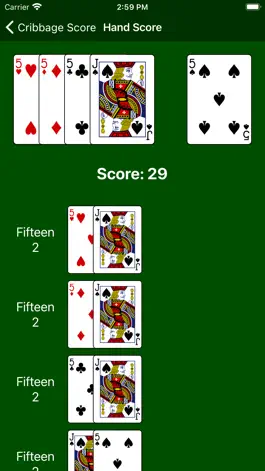 Game screenshot Cribbage Score apk