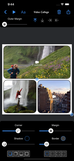 ‎Video Collage - Stitch Videos Screenshot