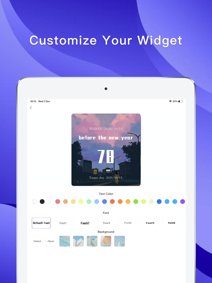 Widgets Pro-Coloring Calendar