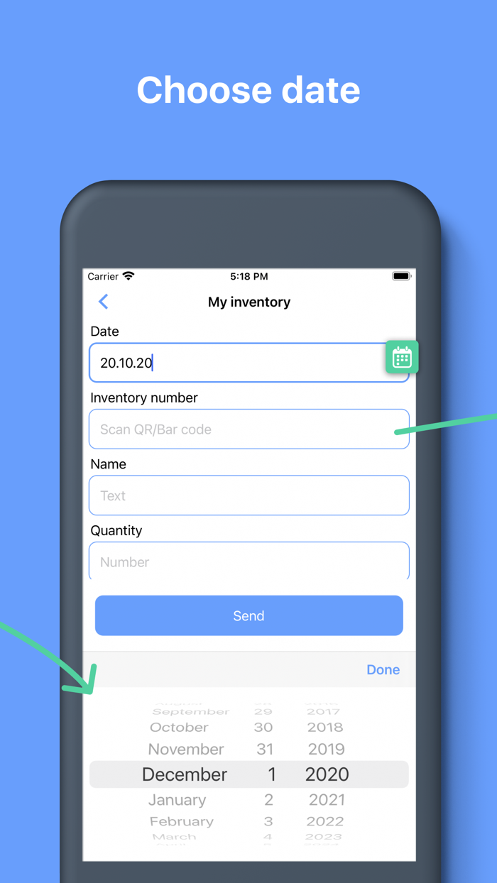 Spreadsheet data entry