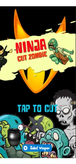 Game screenshot Ninja cut zombie head mod apk