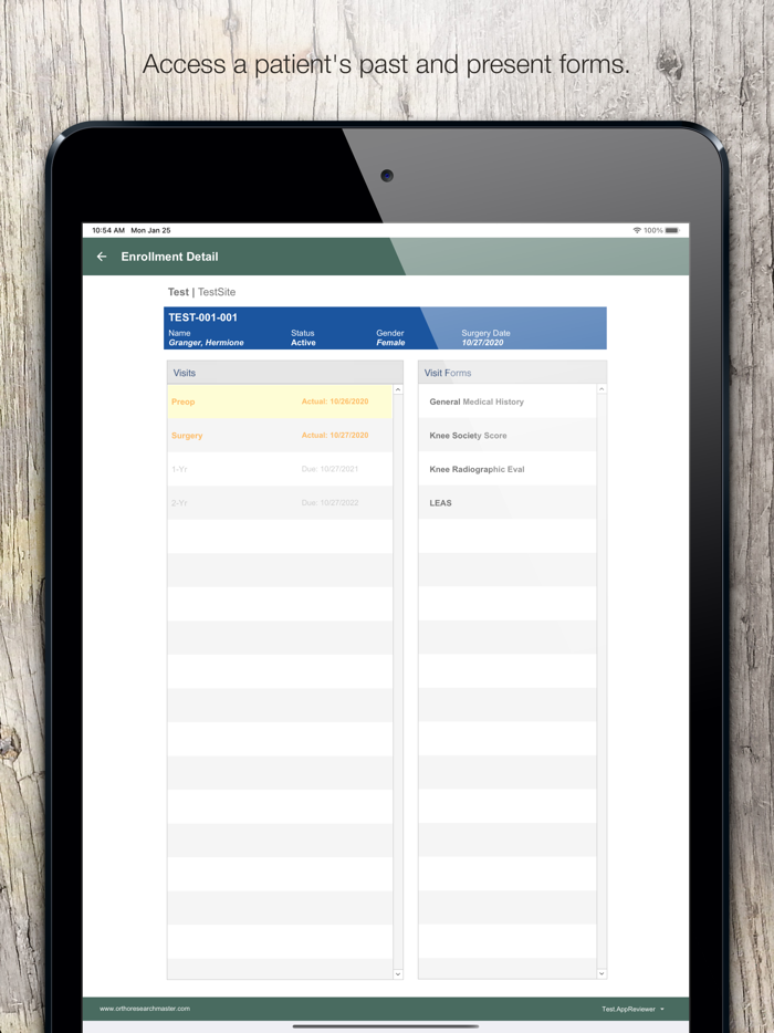 Ortho Research Master