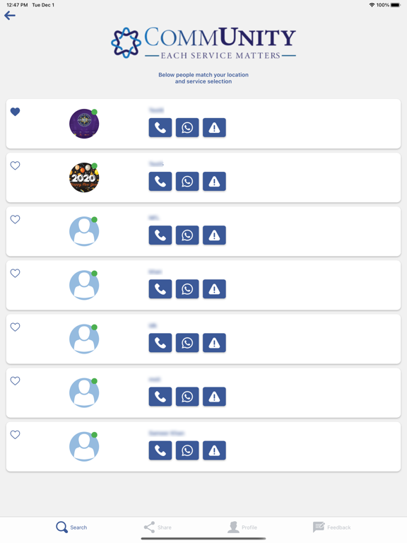 Screenshot #4 pour CommUnity-App