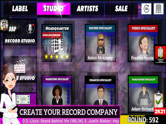 Screenshot #5 pour MusicLabeLManagerExtra 2K21
