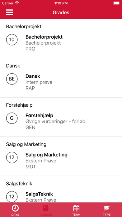 Erhvervsakademi Dania Screenshot