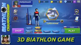 biathlon championship game iphone screenshot 1
