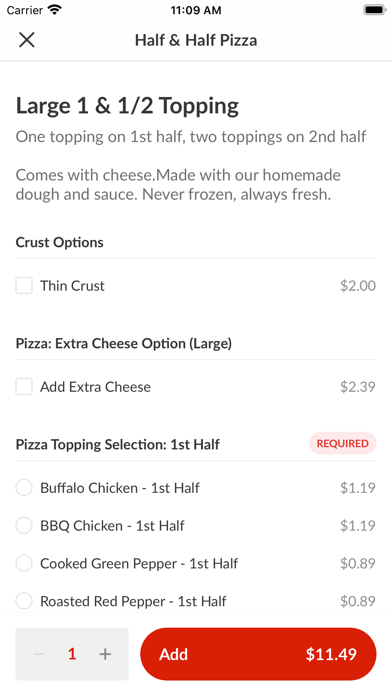 Dennisport House of Pizza Screenshot