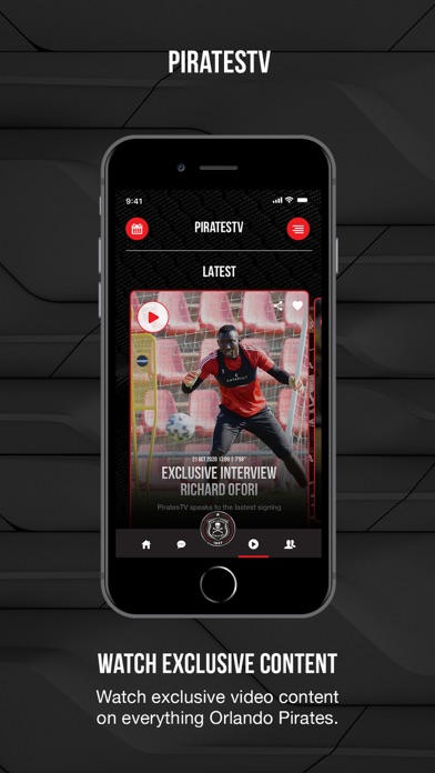 Orlando Pirates Official App screenshot 2