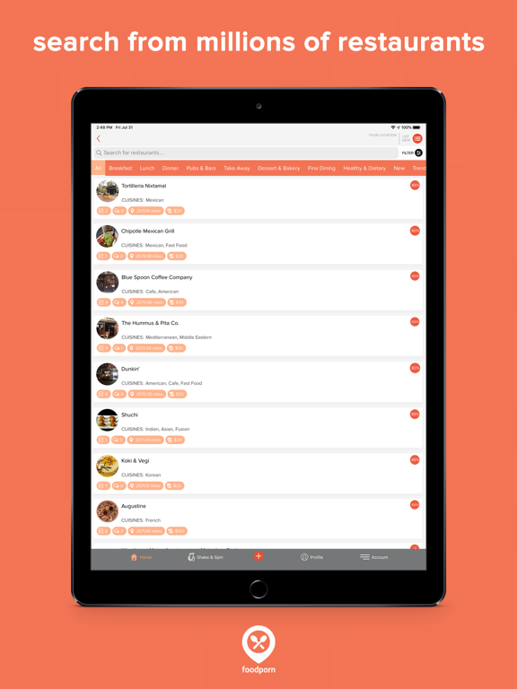 Screenshot #5 pour Foodporn - Reviews & Food Porn