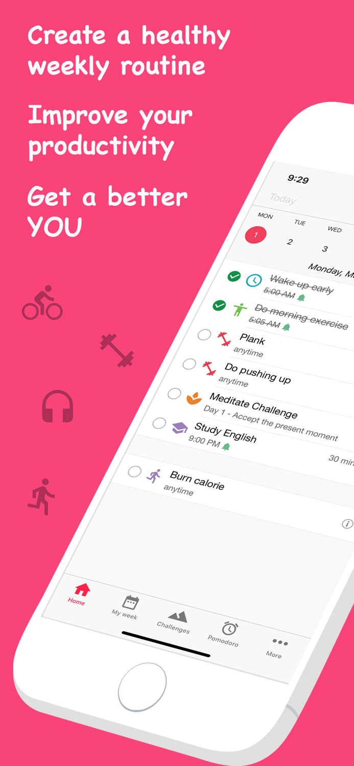 Week Plan - Organize your life
