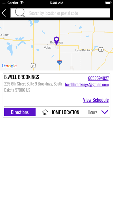 b.well brookings Screenshot