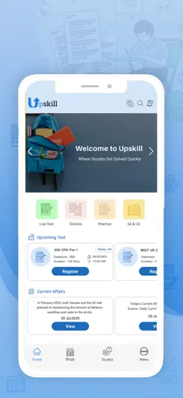 Game screenshot Upskill - Doubt Solving App apk