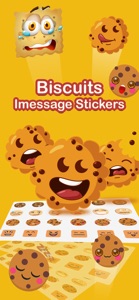 Yummy Biscuit Stickers screenshot #1 for iPhone