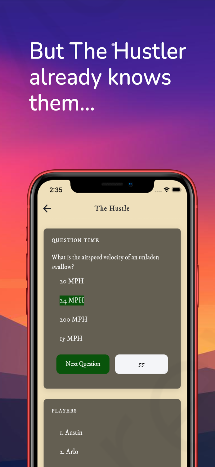 The Hustle - Trivia Party Game