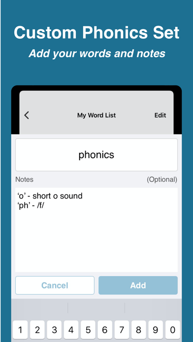 Phonics Cards Screenshot