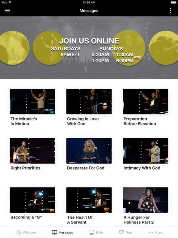 Screenshot #5 pour Alive Church App